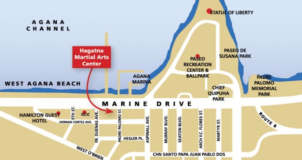 Map of new location